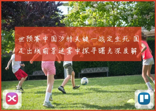 世预赛中国沙特关键一战定生死 国足出线前景迷雾中探寻曙光深度解析